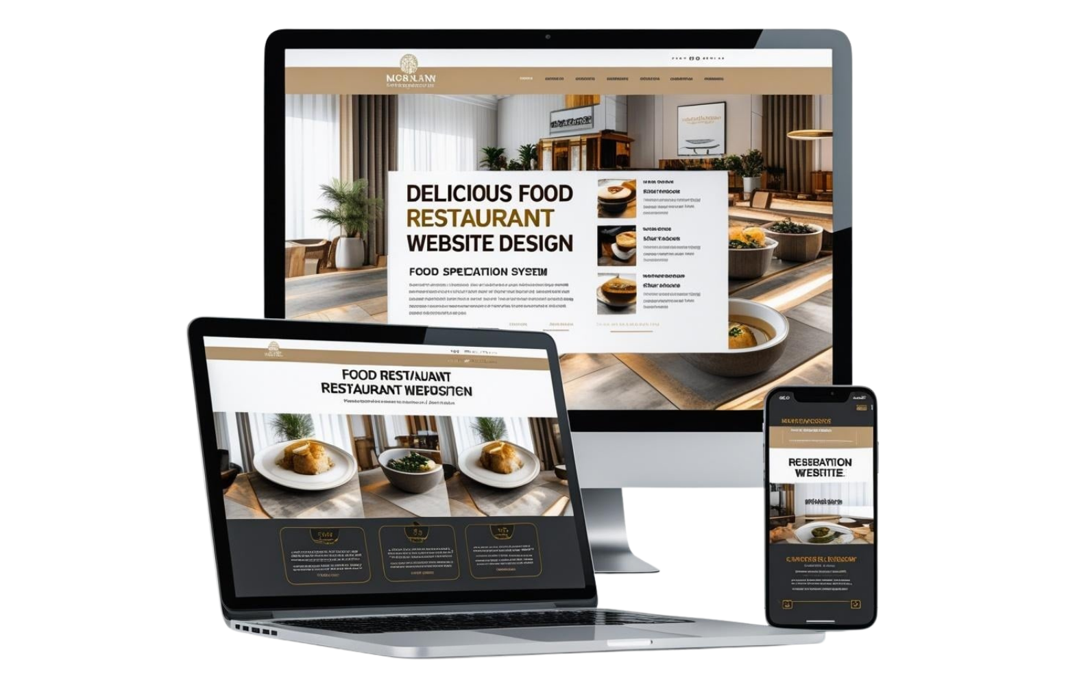 Thiết Kế Website Ẩm Thực