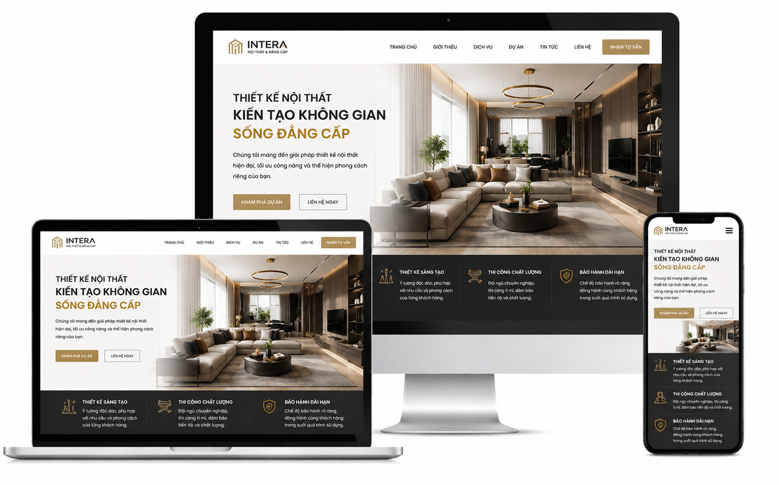 Thiết Kế Website Nội Thất